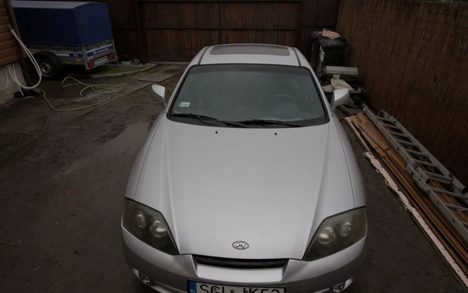 Hyundai Coupe cena 3400 przebieg: 224247, rok produkcji 2004 z Knurów małe 742